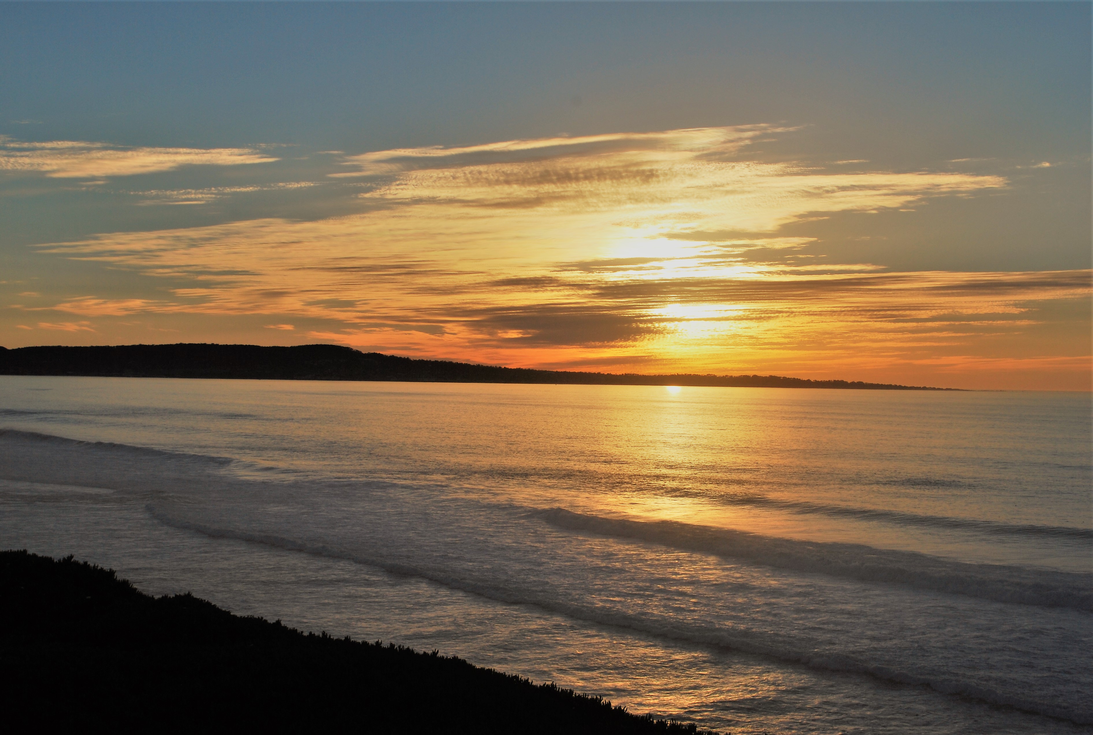 Fort Ord Beach sunset
